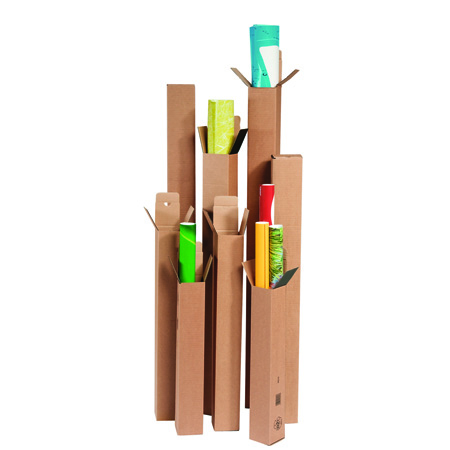 Langformatige Kartons Ideal zum Verpacken von langen Produkten.