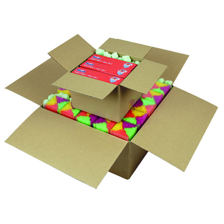 Quadratische Kartons Stabile Verpackungen für quadratische und runde Produkte.